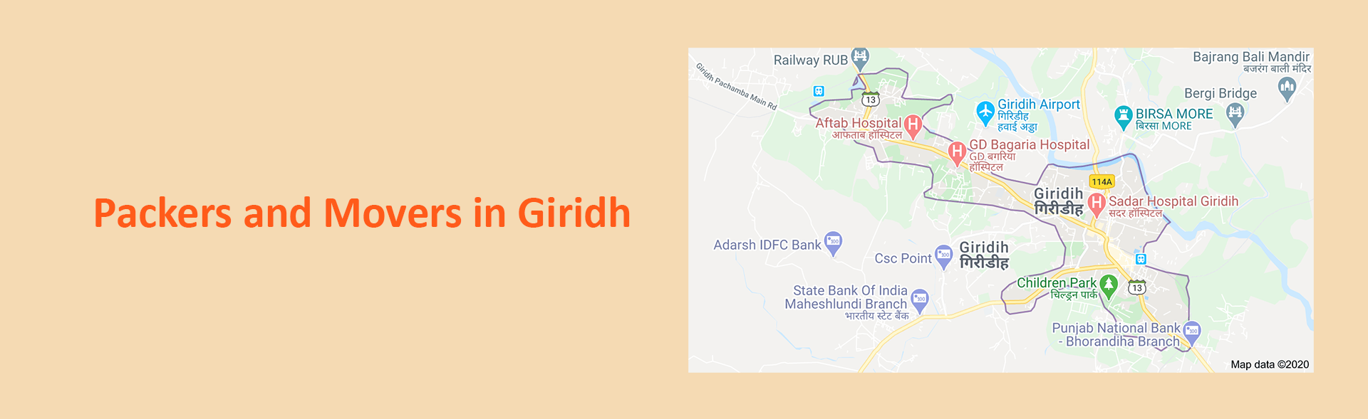 Packers and Movers in Giridih